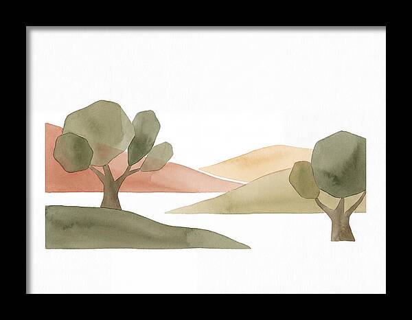 Olive Oil Landscape Serenity