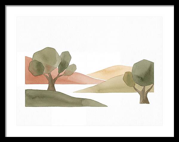 Olive Oil Landscape Serenity