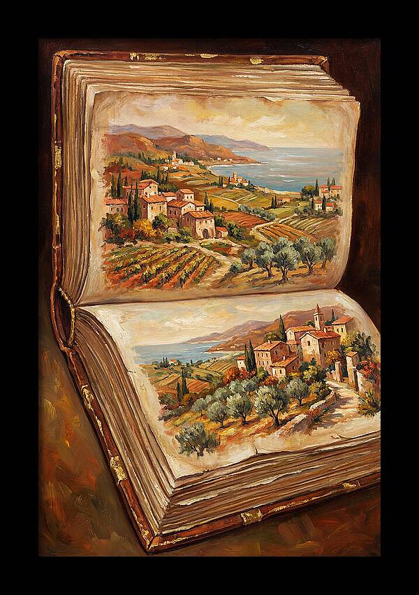 Open Book Of Mediterranean Landscapes