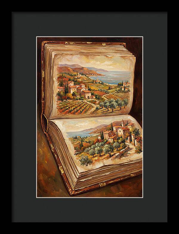 Open Book Of Mediterranean Landscapes