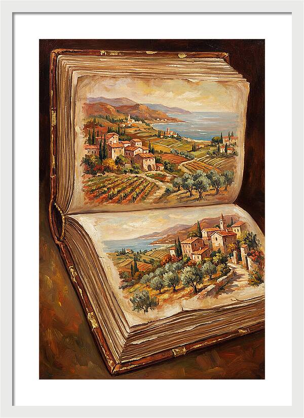 Open Book Of Mediterranean Landscapes
