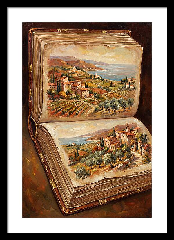 Open Book Of Mediterranean Landscapes