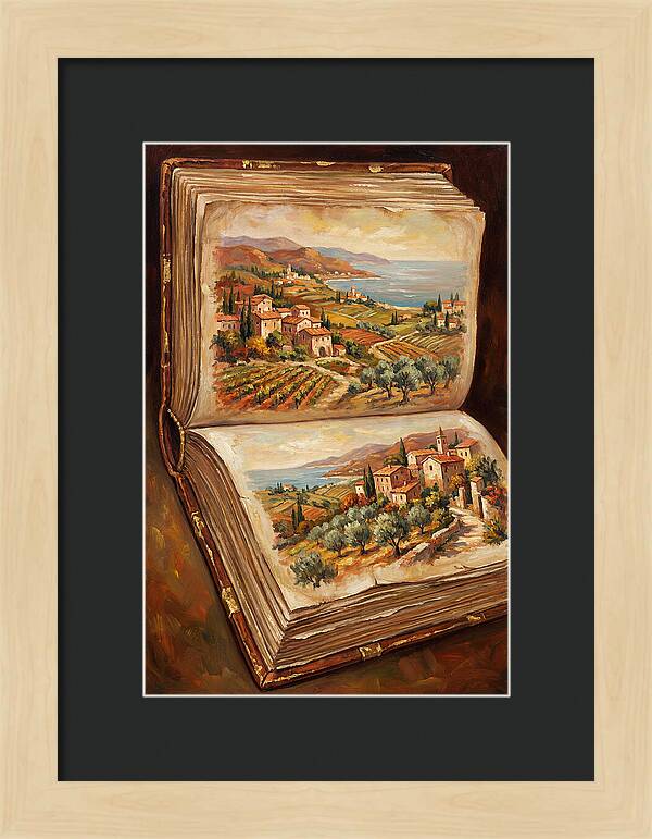 Open Book Of Mediterranean Landscapes