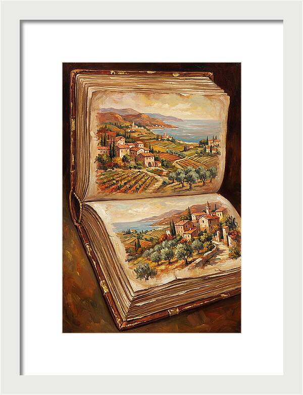 Open Book Of Mediterranean Landscapes