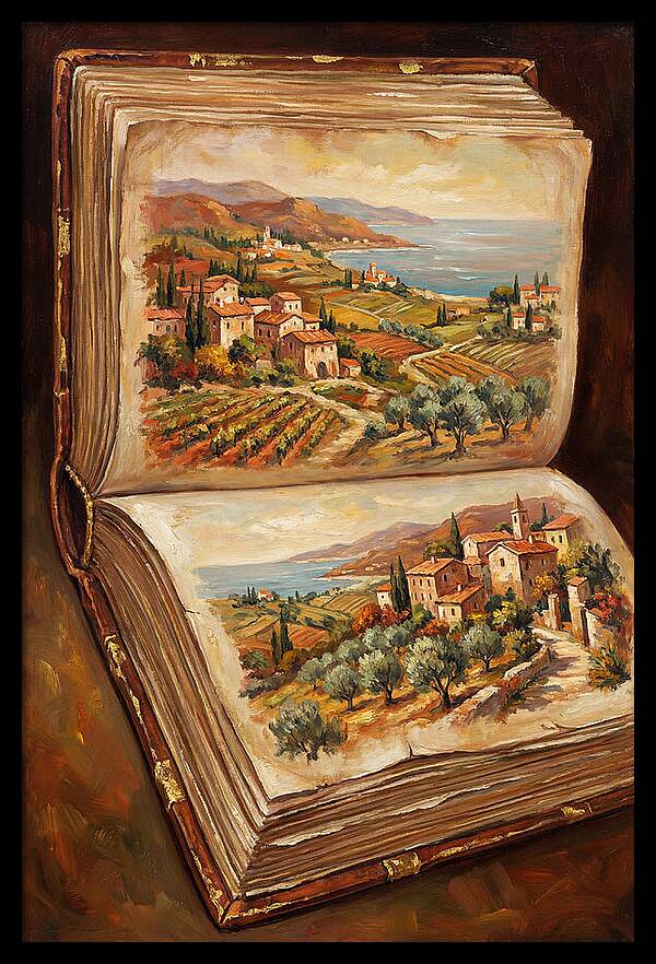 Open Book Of Mediterranean Landscapes