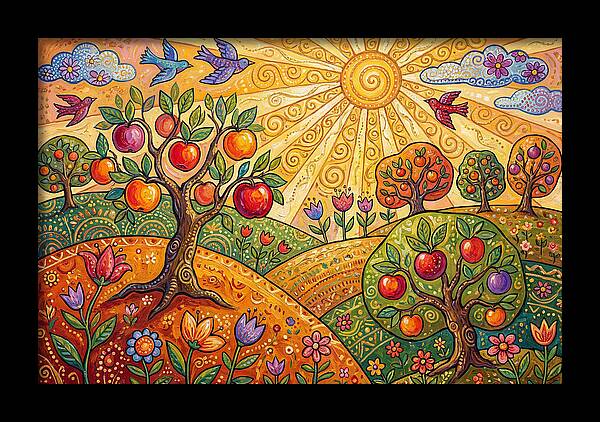 Orchard Landscape Delight