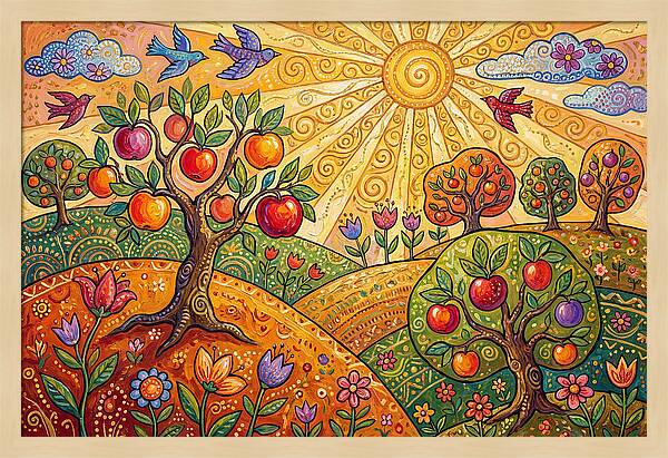 Orchard Landscape Delight