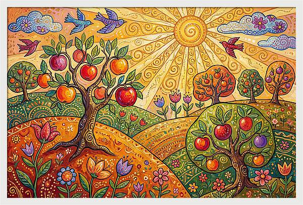 Orchard Landscape Delight