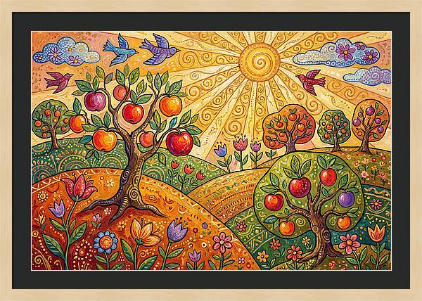 Orchard Landscape Delight
