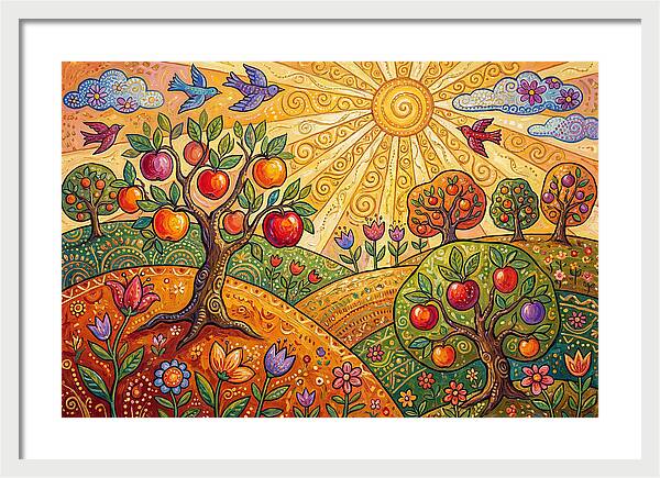 Orchard Landscape Delight