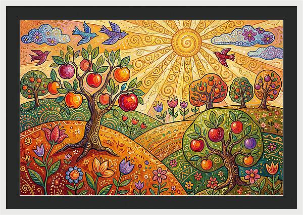 Orchard Landscape Delight