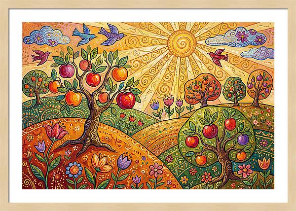 Orchard Landscape Delight