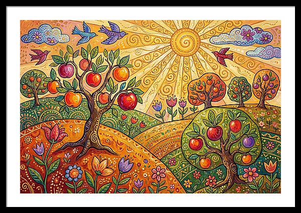 Orchard Landscape Delight