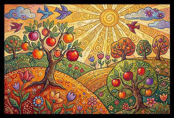 Orchard Landscape Delight