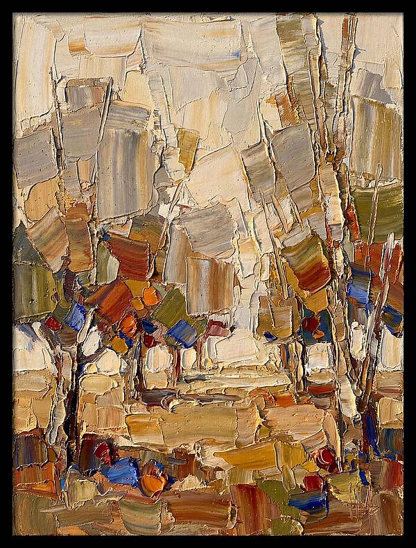 Orchard Landscape In Autumn