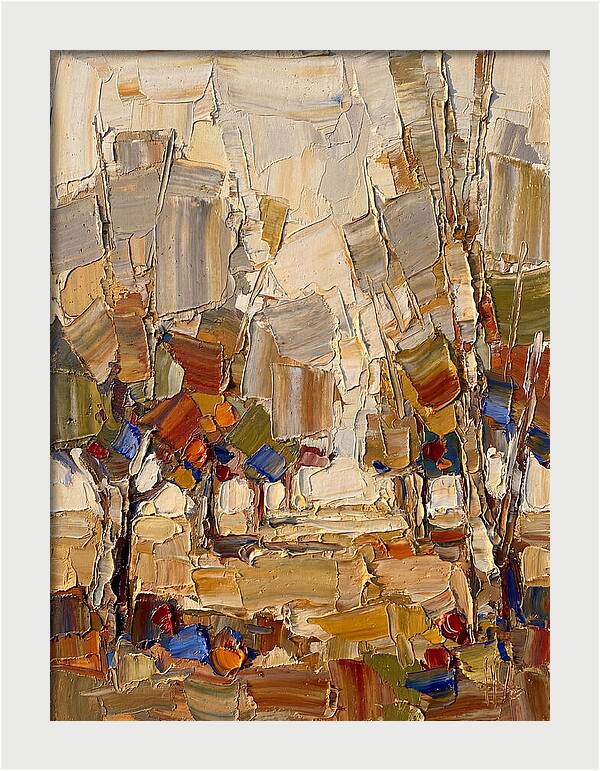 Orchard Landscape In Autumn