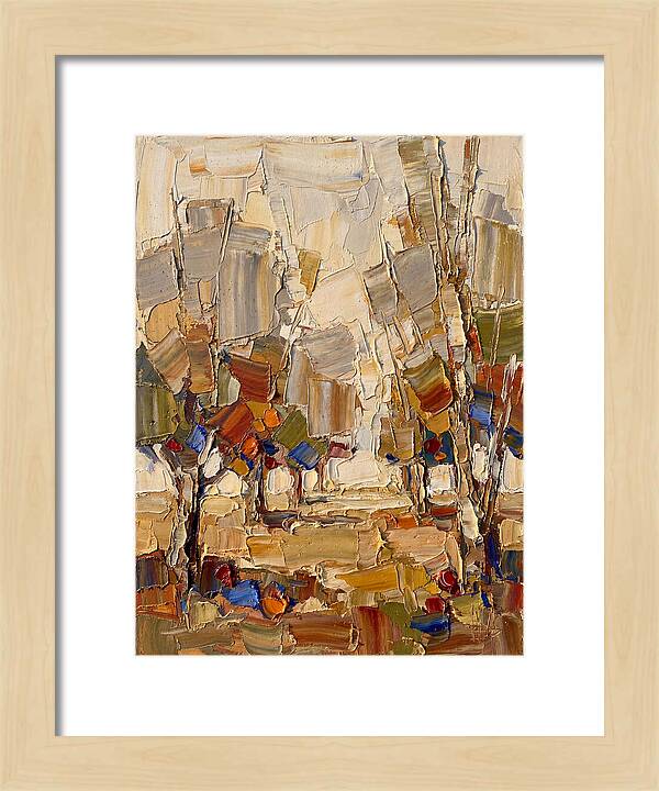 Orchard Landscape In Autumn