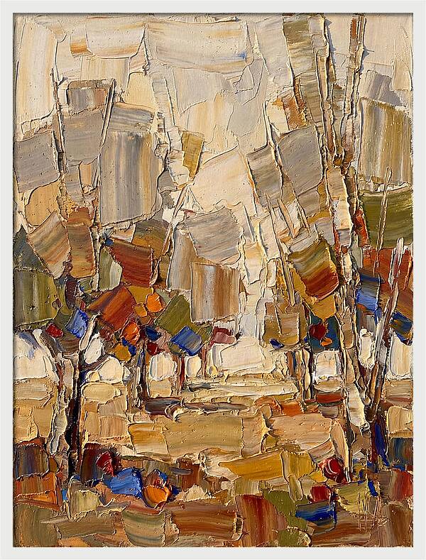 Orchard Landscape In Autumn