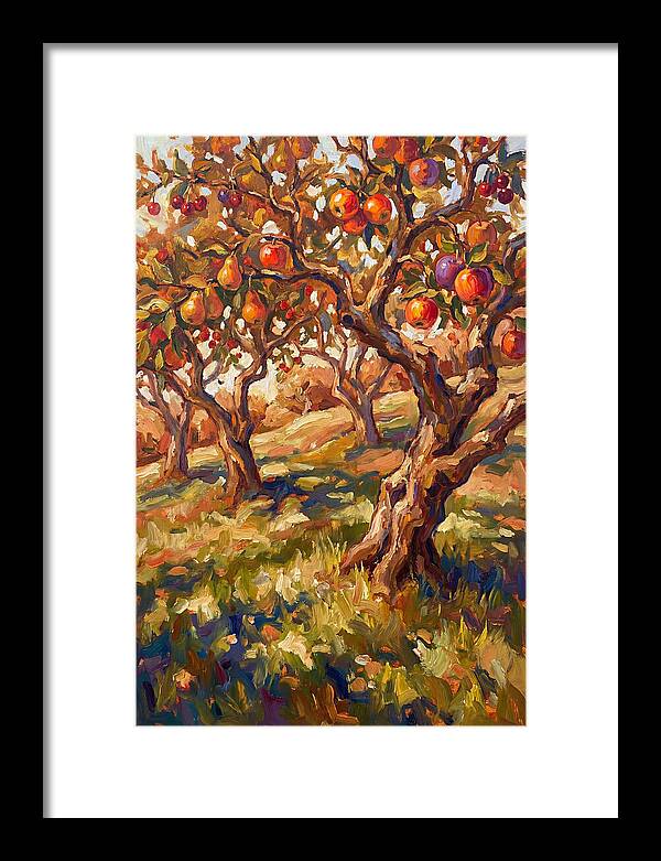 Orchard Serenity In Autumn