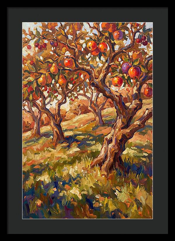 Orchard Serenity In Autumn