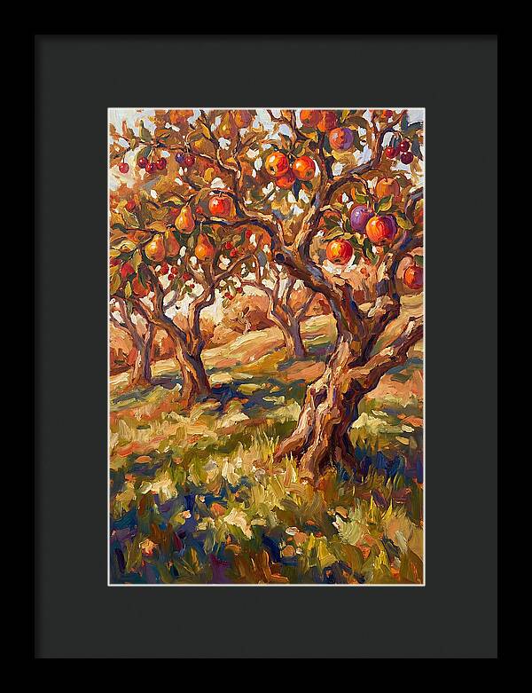 Orchard Serenity In Autumn