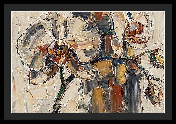 Orchid Beauty In Textured Layers