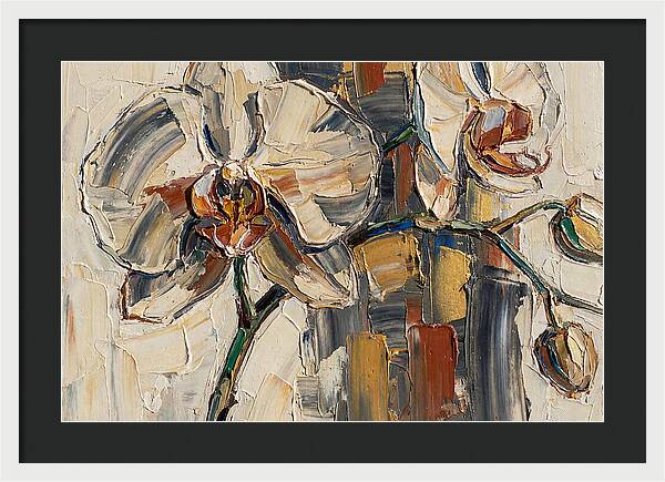 Orchid Beauty In Textured Layers