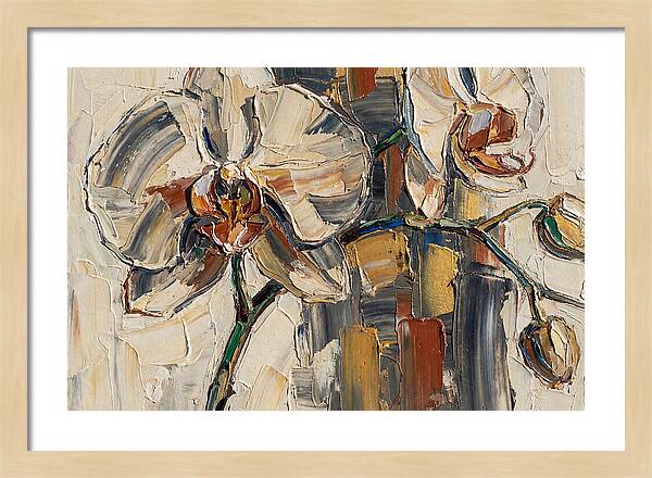 Orchid Beauty In Textured Layers