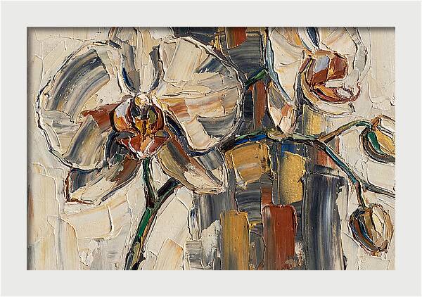 Orchid Beauty In Textured Layers