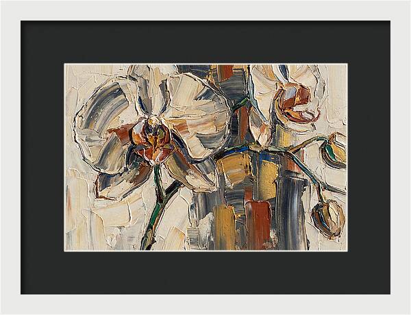 Orchid Beauty In Textured Layers