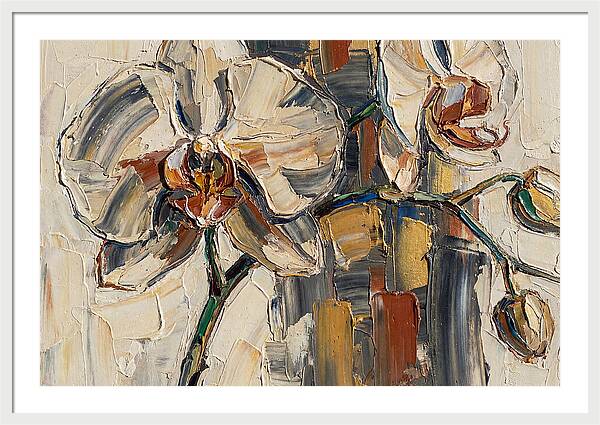 Orchid Beauty In Textured Layers