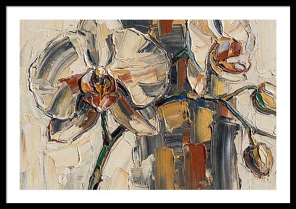 Orchid Beauty In Textured Layers