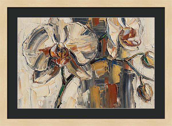 Orchid Beauty In Textured Layers