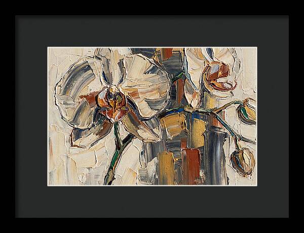 Orchid Beauty In Textured Layers