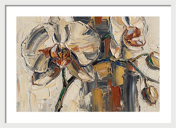 Orchid Beauty In Textured Layers