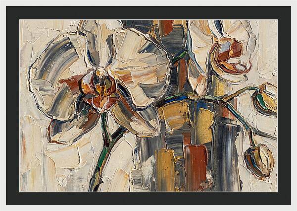 Orchid Beauty In Textured Layers