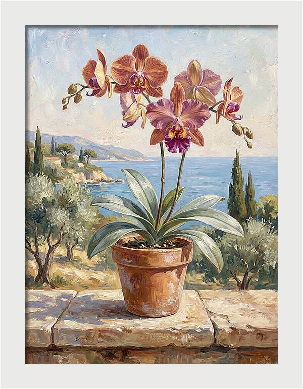Orchid By The Mediterranean