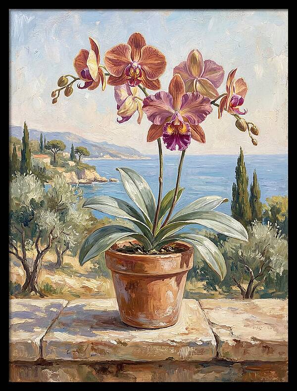 Orchid By The Mediterranean