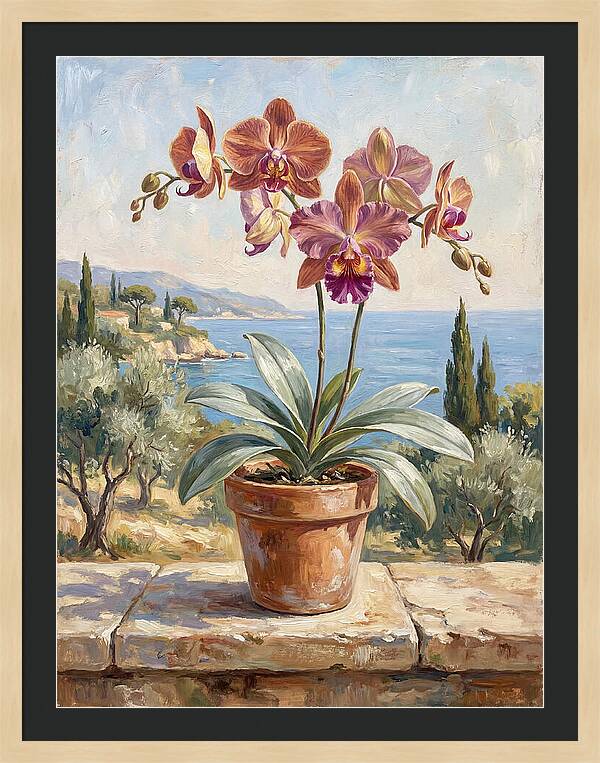 Orchid By The Mediterranean