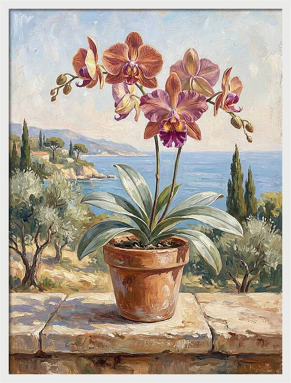 Orchid By The Mediterranean