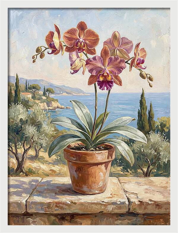 Orchid By The Mediterranean
