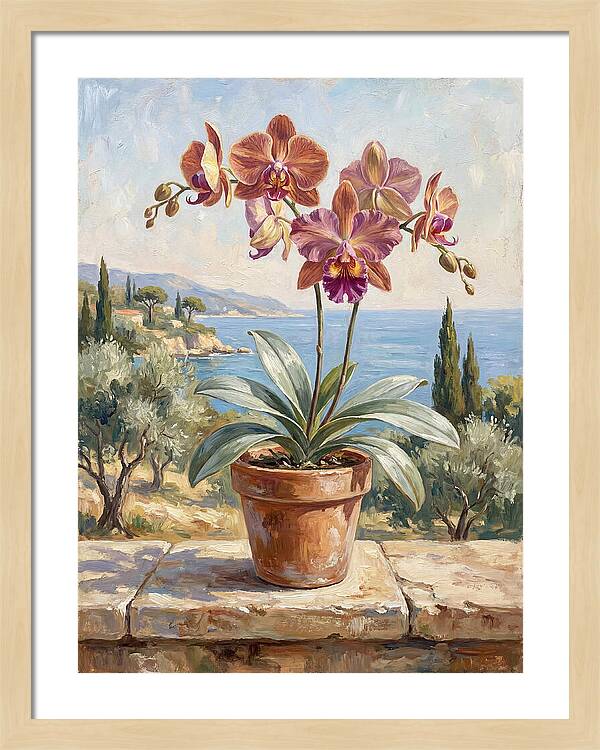 Orchid By The Mediterranean