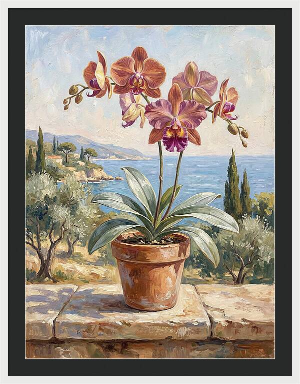 Orchid By The Mediterranean
