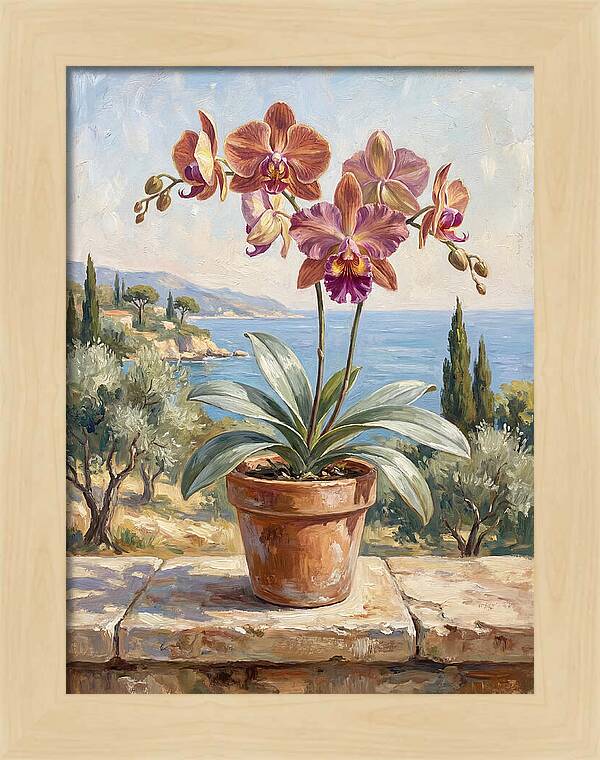 Orchid By The Mediterranean
