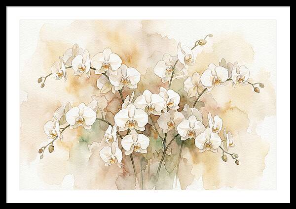 Orchid Elegance In Bloom