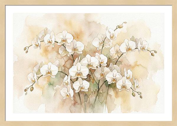 Orchid Elegance In Bloom