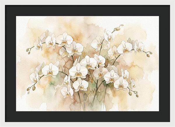 Orchid Elegance In Bloom