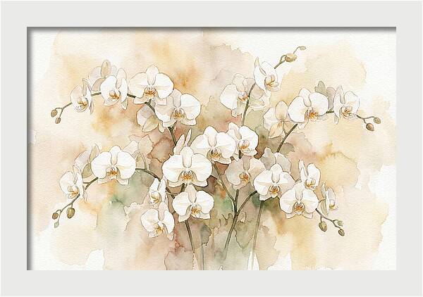 Orchid Elegance In Bloom