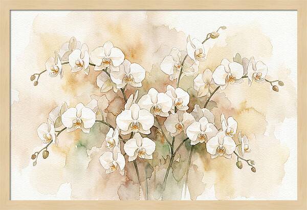 Orchid Elegance In Bloom