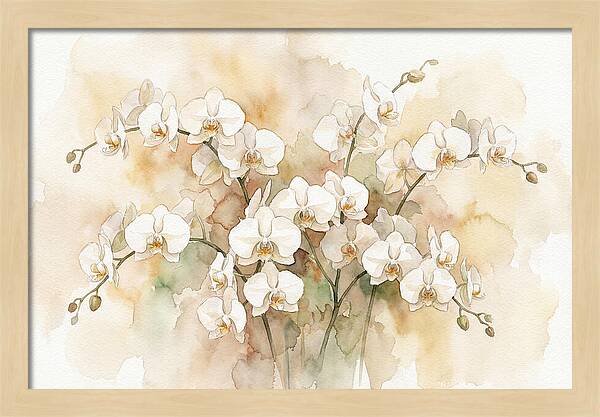 Orchid Elegance In Bloom